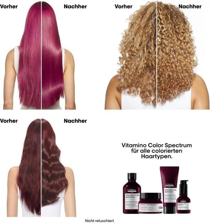 Actual product image L'Oréal Professionnel Vitamino Colour Spectrum Deep Conditioner (500 ml)