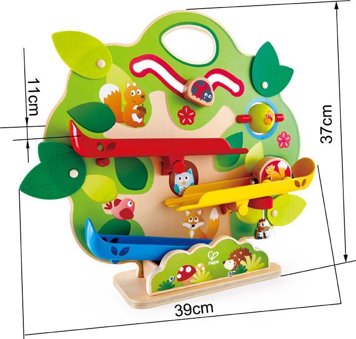 Actual product image Hape Squirrel Nut Train