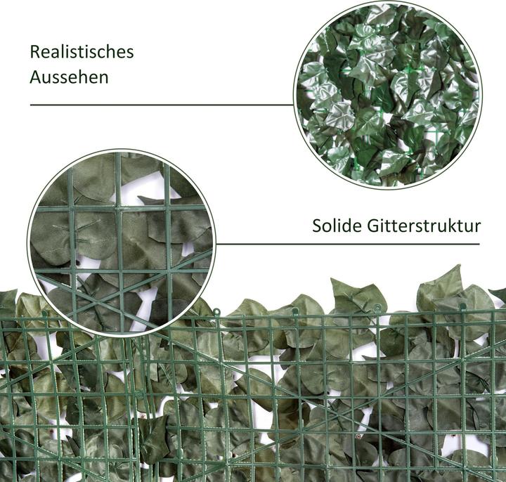 Produktbild Outsunny Kunsthecke (240 cm)