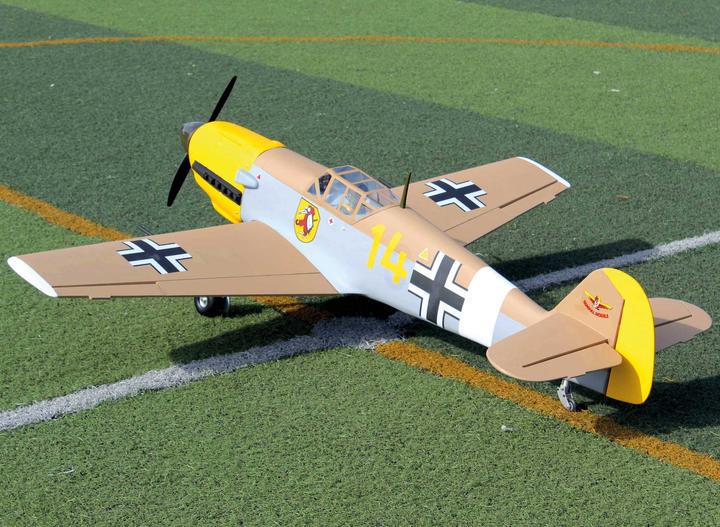 Produktbild Seagull Models SG-Models ) Messerschmitt Bf-109 (ME-109) 63,9" OHNE Einziehfahrwerk ARF (Warbird)