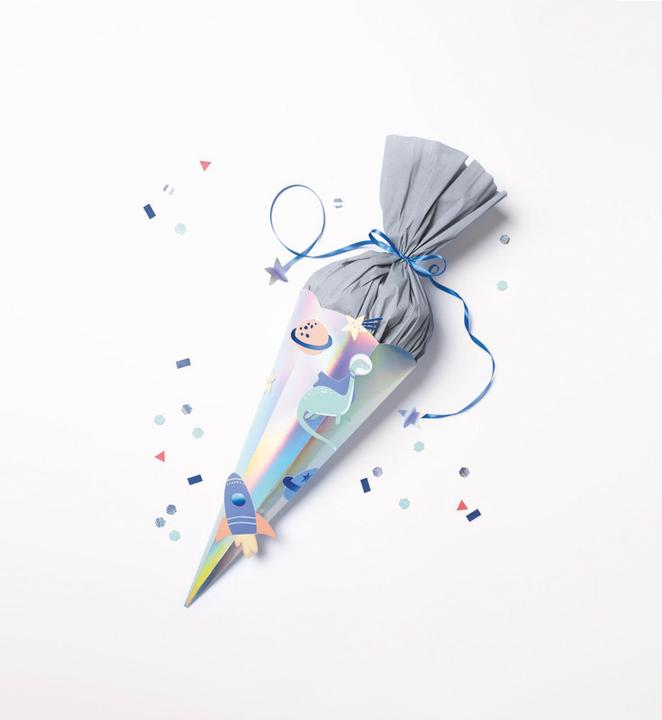 Produktbild Folia Schultüten-Bastelset Space School (68 cm, 7 x)