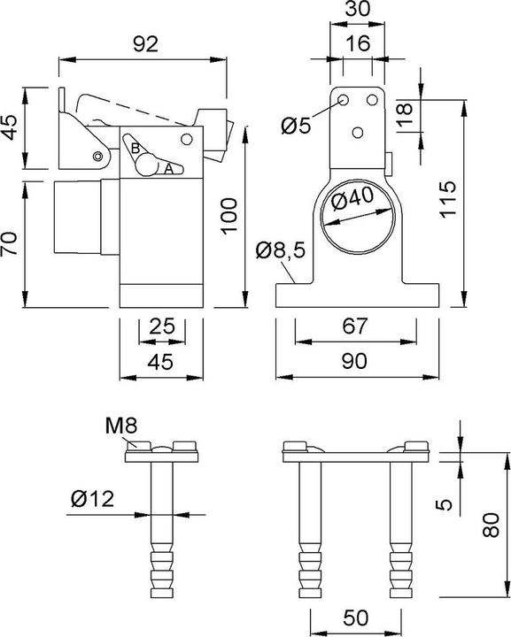 Image du produit Kws Porte-séjour 1010 (1 pièce(s))