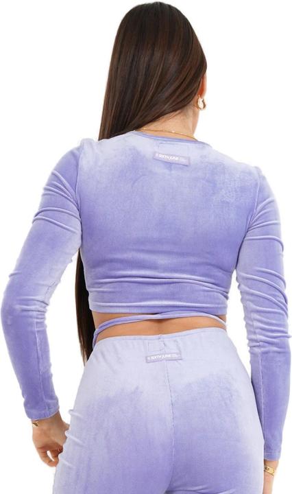 Actual product image Sixth June 's crop top t-shirt cordon details (M)