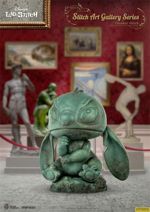 Actual product image Beast Kingdom Lilo & Stitch assotiment figurines Mini Egg Attack 8 cm Stitch Art Gallery Series (6)