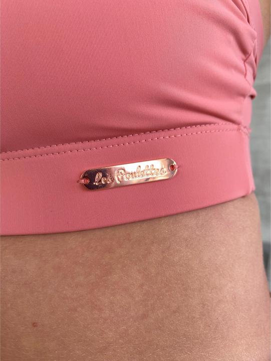 Produktbild Les Poulettes Fitness brassière damen rose corail (XS)