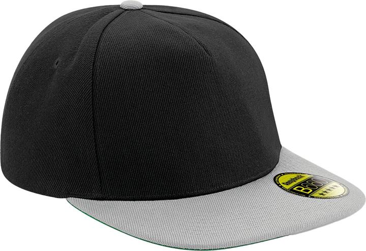 Beechfield Original Snapback Mütze Flacher Schirm (One Size)