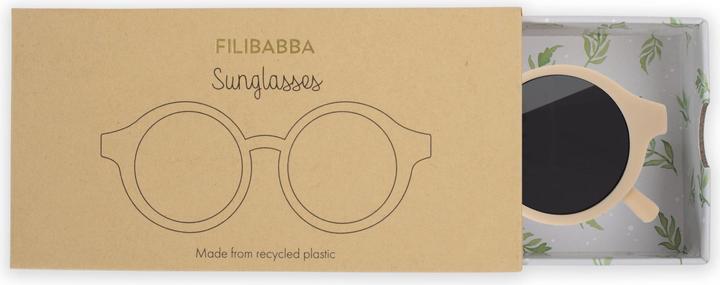 Produktbild Filibabba Kindersonnenbrille aus recyceltem Plastik 4-7 Jahre - Toasted Almond