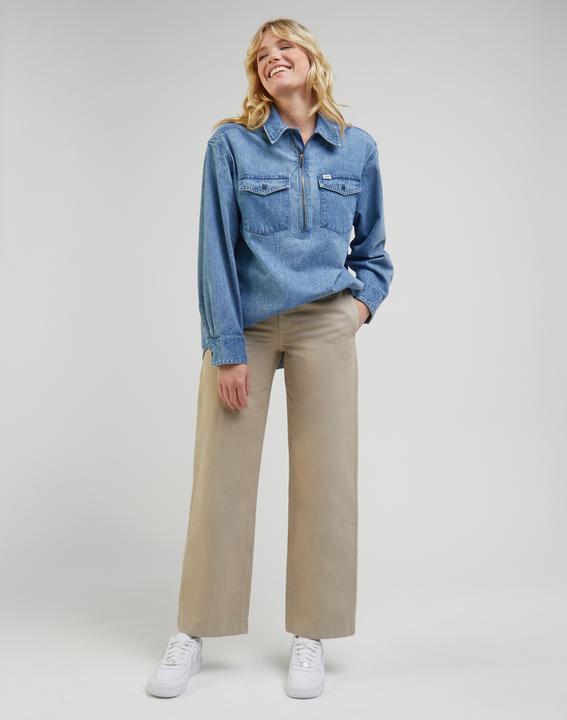 Immagine prodotto Lee Camicia con zip Popover (S)