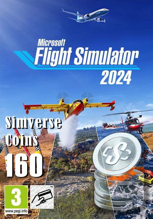 Image du produit Microsoft Xbox Flight Simulator 2024 - 160 Simverse Coins Download Code