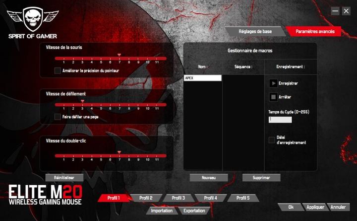 Image du produit Spirit Of Gamer Elite M20 (Sans fil)