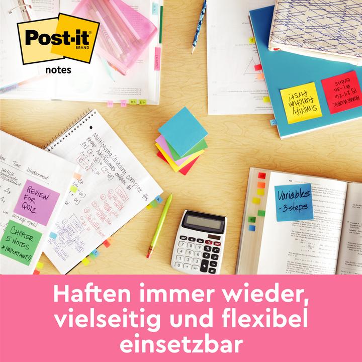 Actual product image Post-it Sticky notes hangable 76x63,5mm 75sheet yellow/green (64 x 76 mm)