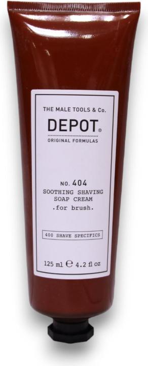 Produktbild Depot No. 404 Soothing Shaving Soap Cream For Brush (125 ml, Rasiergel)