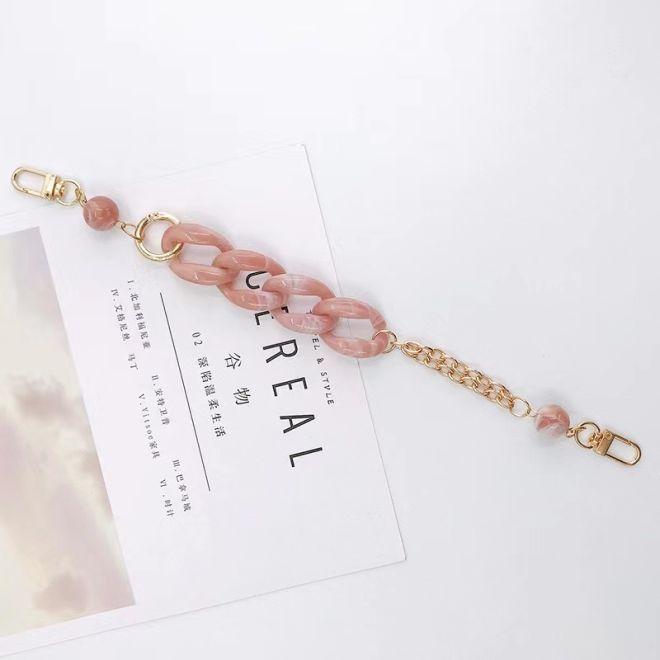 Actual product image MU Style Marble Series Universal Mobile Phone Chain