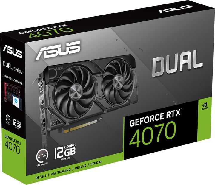 Produktbild ASUS Dual GeForce RTX 4070 EVO OC Edition (12 GB)