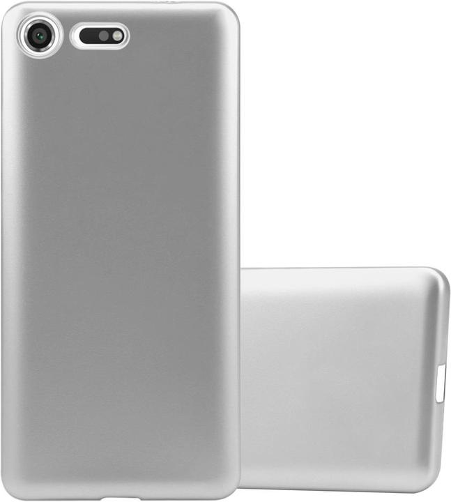 Actual product image Cadorabo Bumper TPU Matt Metallic (Sony Xperia XZ Premium)