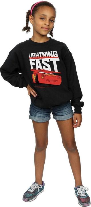 Immagine prodotto Disney Cars Lightning Fast Felpa Ragazze (140, 146)
