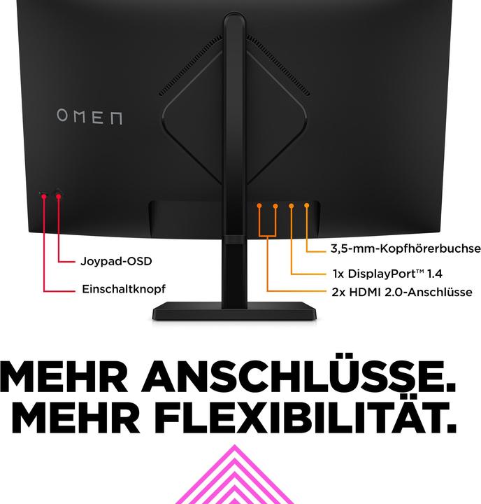 Produktbild HP Omen 32c (2560 x 1440 Pixel, 31.50")