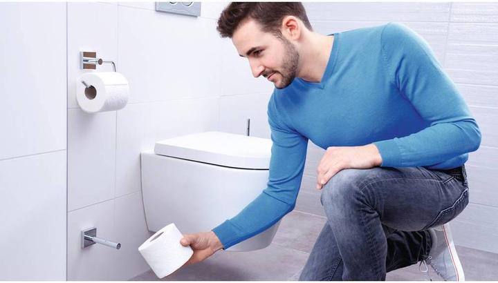 Immagine prodotto tesa Porta rotolo sostitutivo EKKRO WC con soluzione adesiva senza foratura