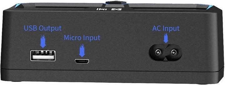 Immagine prodotto Xtar Caricabatterie per X4 18650 AA AAA celle Ni-MH Li-Ion 4 posti (1 pz., 12650, 13500, 13650, 14500, 14650, 16340, 16650, 17335, 17355, 17500, 17650, 17670, 18350, 18490, 18500, 18650, 18700, 20650, 21700, 22650, A, Sub-C, AA, AAA, Batteria + Caricabatterie)