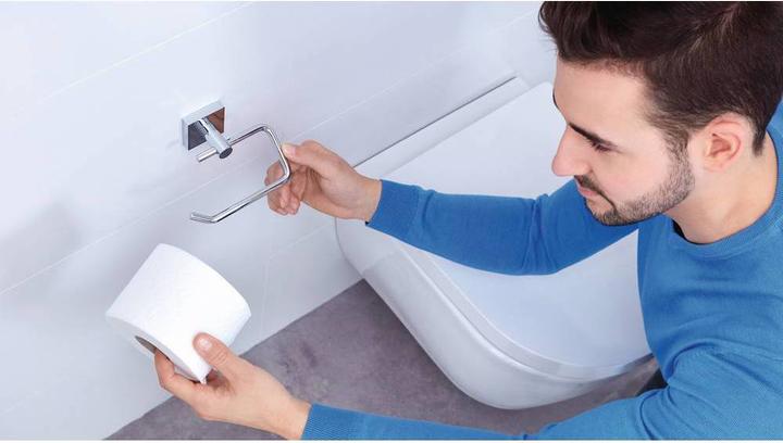 Immagine prodotto tesa Porta rotolo di carta igienica EKKRO con soluzione adesiva senza foratura