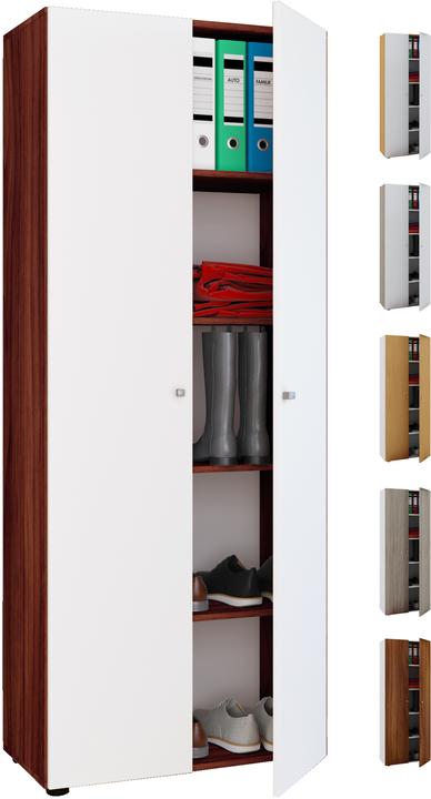 Produktbild VCM Holz Mehrzweckschrank Vandol mit Drehtüren (70 x 40 cm)