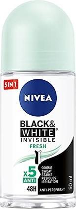 Immagine prodotto NIVEA ack&White Invisible Fresh Antiperspirant W (Roll-on, 50 ml)