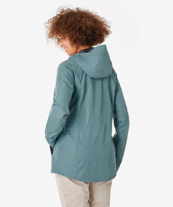 Produktbild Quechua Wanderjacke Damen wasserdicht - NH500 grün (S)