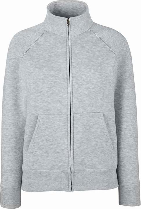 Actual product image Fruit of the Loom Womens/Ladies Lady Fit Sweat Jacket (38 D)