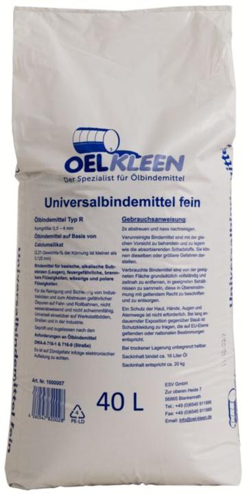 Nährwerte und Zutaten Ölbindemittel Oel-Kleen 2000