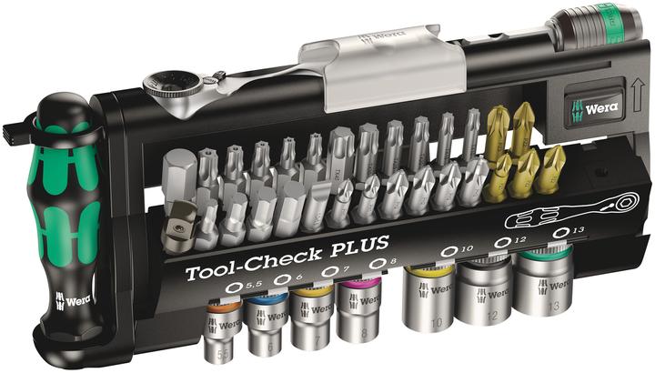 Wera Tool-Check PLUS (Hexagon socket TX M10, Hexagon socket TX M15, Hexagon socket TX M30, Cross Phillips PH M1, Cross Phillips PH M2, Hexagon socket TX M25, Cross Pozidriv PZ M1, Cross Pozidriv PZ M2, Cross Phillips PH M3, Cross Pozidriv PZ M3, Hexagon socket TX M20, Hexagon socket TX M40)