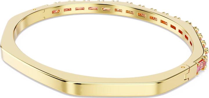 Produktbild Swarovski Matrix Armreif Baguette Schliff Rosa Gold (18.50 cm, Swarovski Metall)