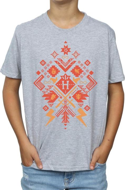 Image du produit - T-shirt CHRISTMAS FAIR ISLE - Garçon (152, 158)