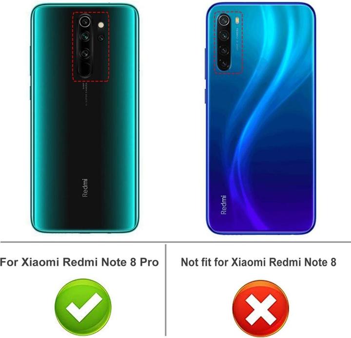 Actual product image Screenguard Xiaomi Redmi Note 8 Pro Flexible TPU Clear Case (Xiaomi Redmi Note 8 Pro)
