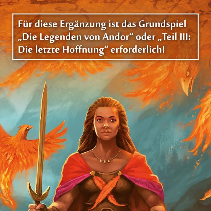 Produktbild Kosmos FKS6821490 - Magische Helden: Die Legenden von Andor, 5-6 Spieler, ab 10 Jahren (DE-Erweiterung) (Deutsch)