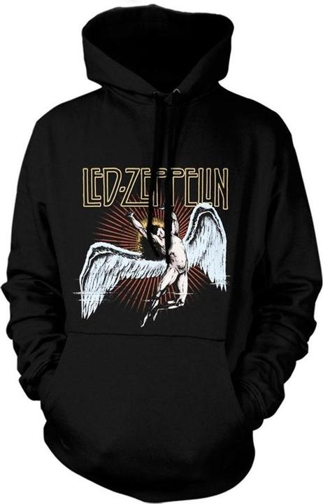 Immagine prodotto Led Zeppelin Felpa con cappuccio unisexe adulte Icarus Burst (S)