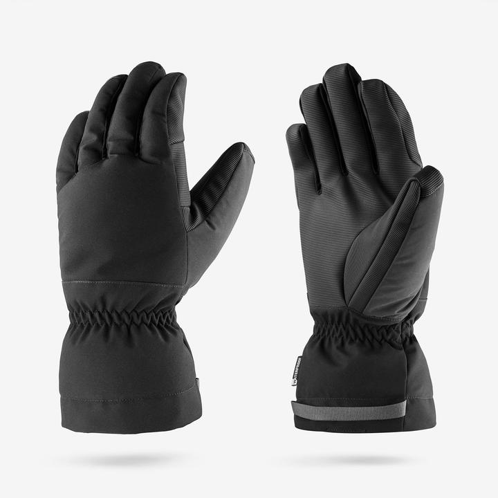 Produktbild Wedze Skihandschuhe Erwachsene warm - 500 schwarz (L)
