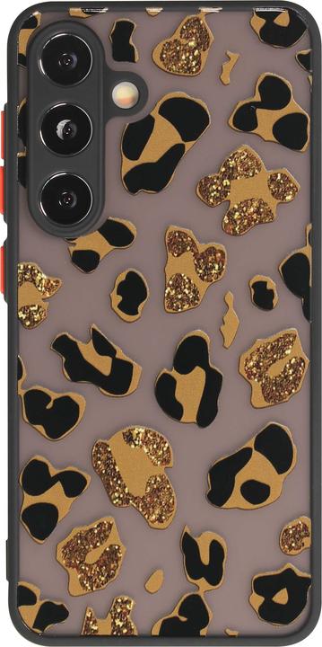 Actual product image PhoneLook Cover semi-transparent blurry design leopard (Samsung Galaxy S24+)