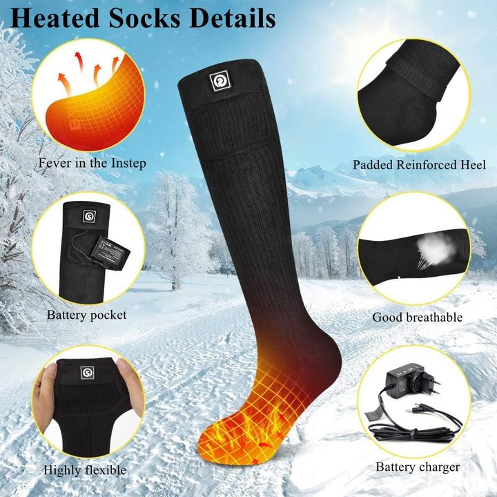 Produktbild Barchi Heat Heizsocken für Outdoor-Aktivitäten (L)