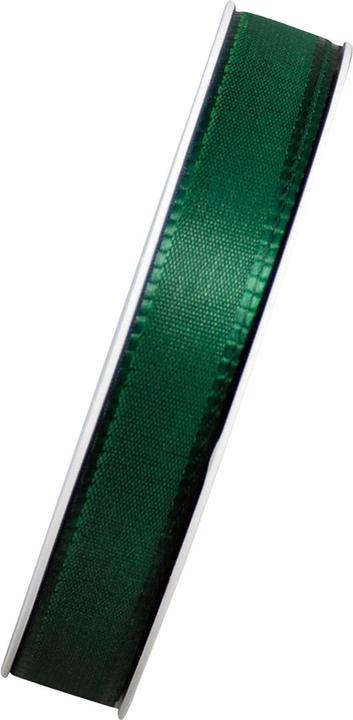 Actual product image Goldina Basic taffeta ribbon 15mmx50m dgreen (Gift ribbon)