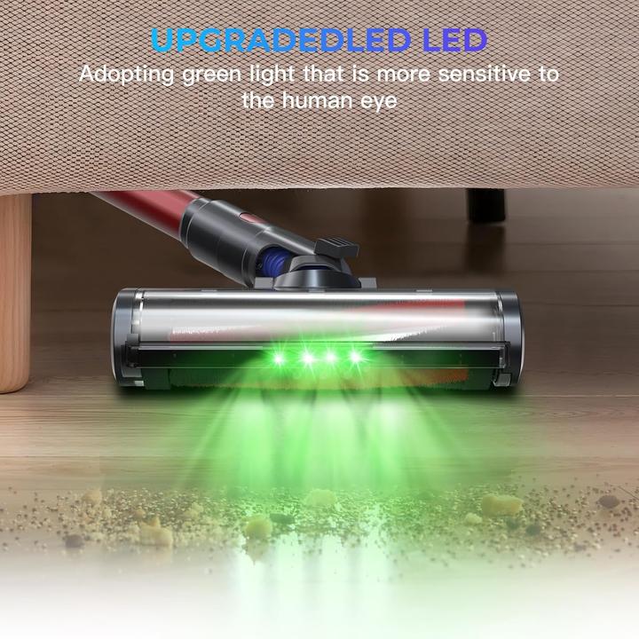 Image du produit Evary Bürstenkopf für Dyson V7-V15 Staubsauger mit LED