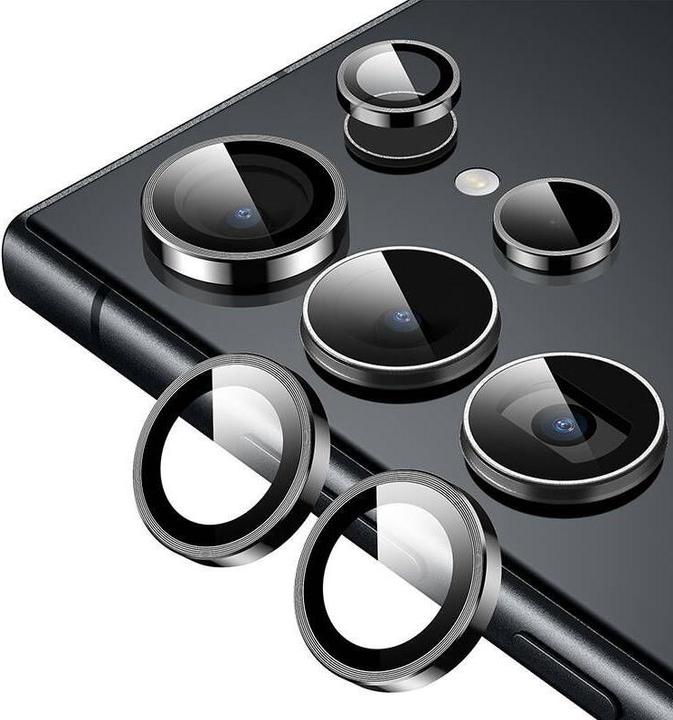 Actual product image ESR Camera Protector for Samsung Galaxy S24 Ultra - Black (1 Piece, Samsung Galaxy S24 Ultra)