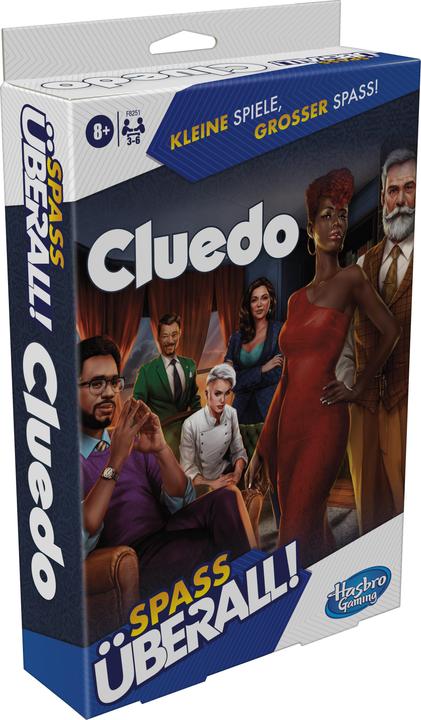 Immagine prodotto Hasbro Gaming Cluedo Compact, gioco portatile per 3-6 giocatori, gioco da viaggio per bambini, divertimento (Tedesco)