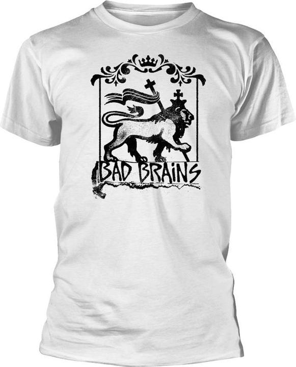 Actual product image Bad Brains Unisex Adult Lion T-Shirt (S)