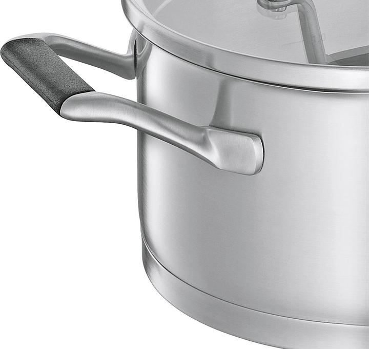 Immagine prodotto Küchenprofi Set di pentole Bologna da 4 pezzi (Set di pentole e padelle da cucina, Acciaio inossidabile)