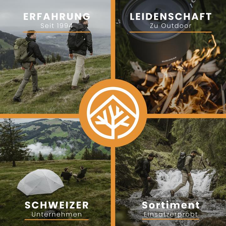 Produktbild Bushpeak Taschenlampe Scout 1000 - USB (15.50 cm)