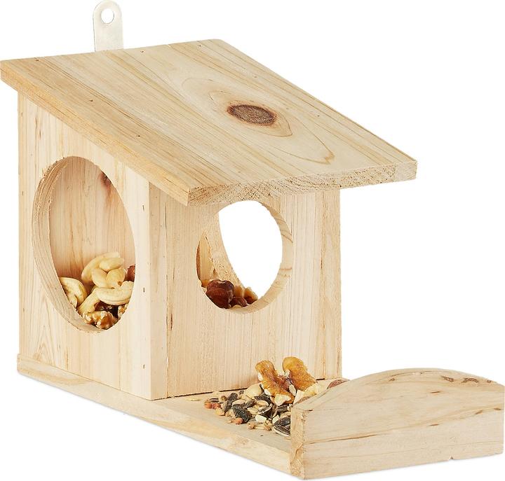 Actual product image Relaxdays Squirrel Feeder