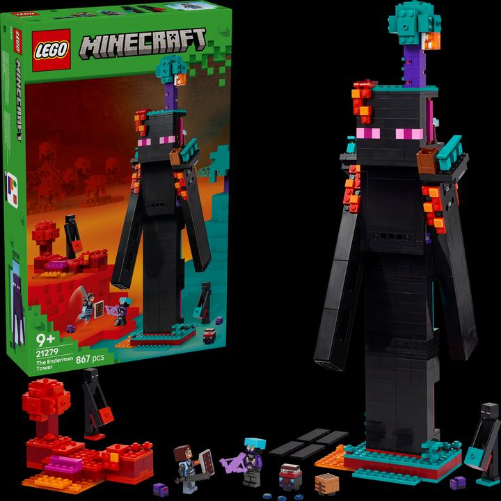 Immagine prodotto LEGO Der Enderman-Turm (21279, LEGO Minecraft)