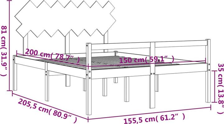 Actual product image VidaXL Mariel (150 x 200 cm)