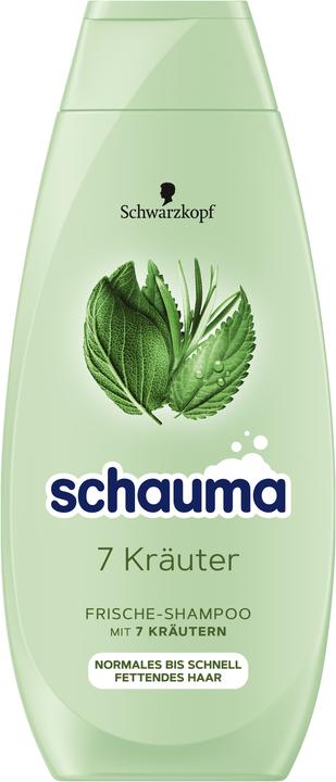 Schauma 7 Kräuter (400 ml, Flüssiges Shampoo)