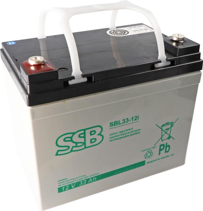 Immagine prodotto SSB SBL33-12i 12V 33Ah Batteria al piombo AGM Piombo Gel (12 V, 33 Ah)